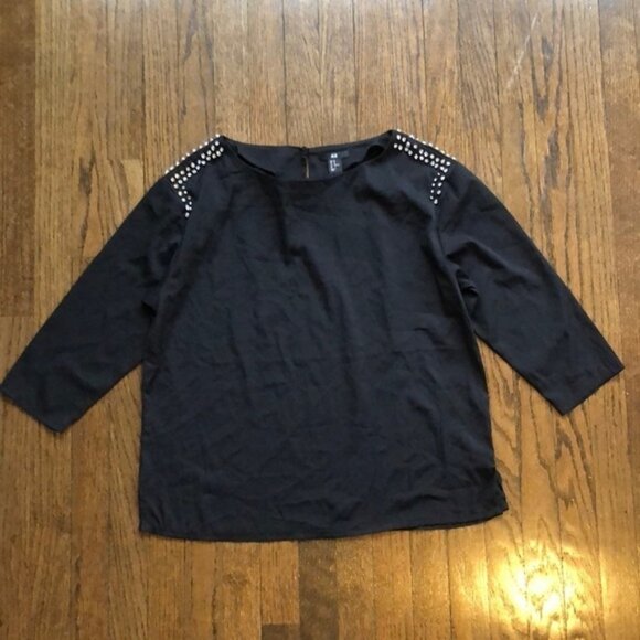 H&M Tops - H&M Blake Diamond Jeweled Top